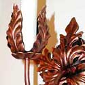metal wall sconce